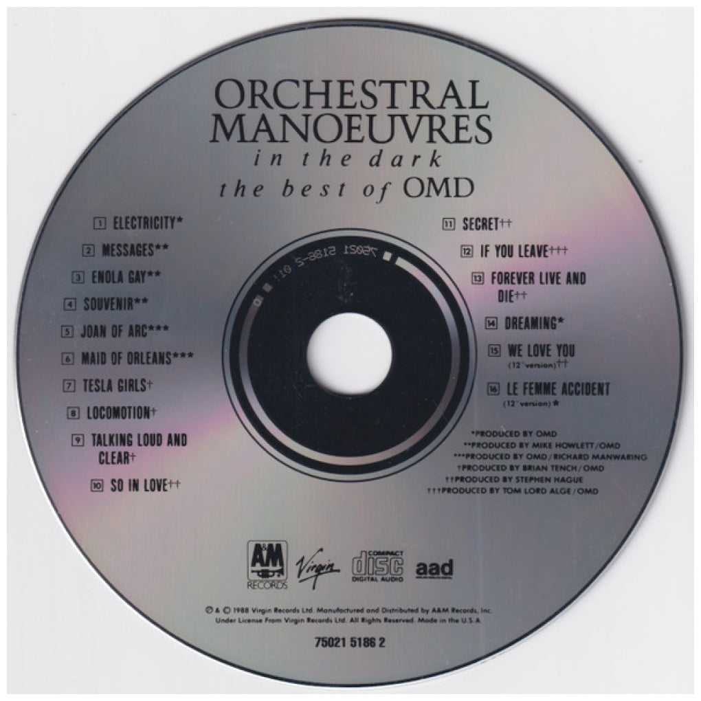 OMD - THE BEST OF | CD USADO
