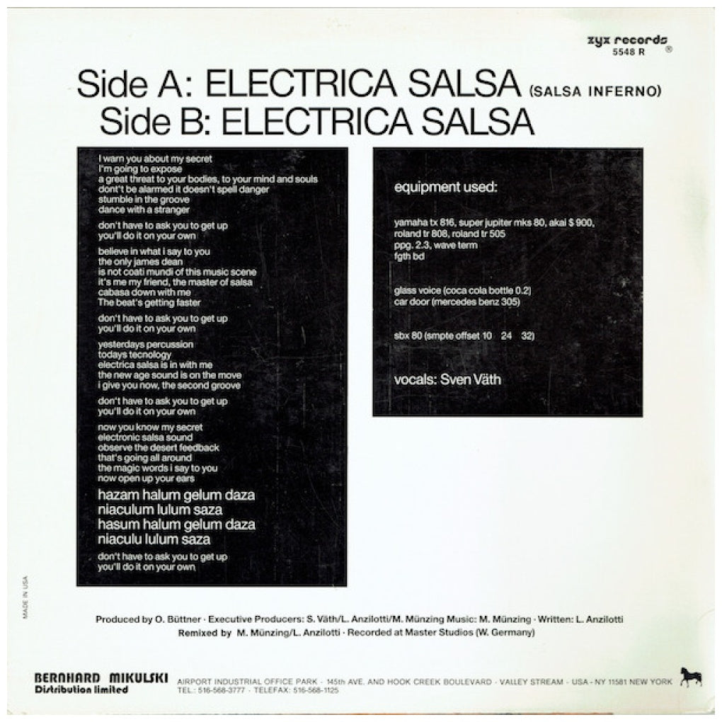 OFF - ELECTRICA SALSA | 12" MAXI SINGLE VINILO USADO