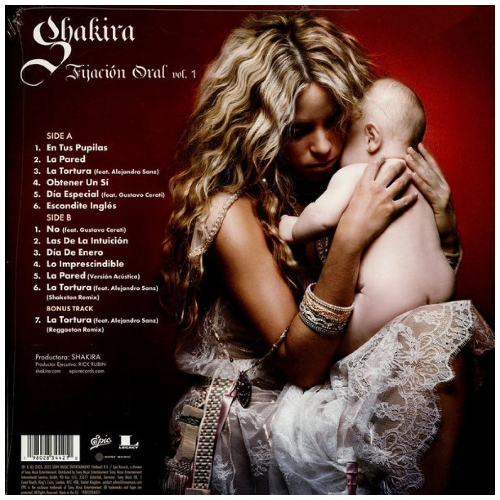 SHAKIRA - FIJACION ORAL BOL.1 (20TH ANNIVERSARY) | VINILO