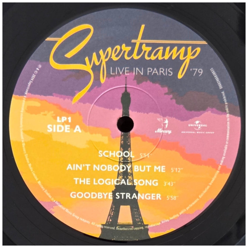 SUPERTRAMP - LIVE IN PARIS '79 (3LP) (2025) | VINILO