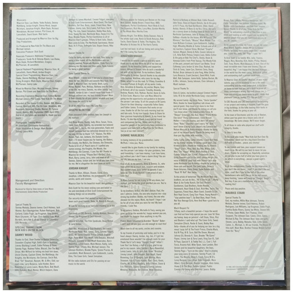 NEW KIDS ON THE BLOCK - STEP BY STEP (35TH ANNIVERSARY EDITION) (2025) | VINILO