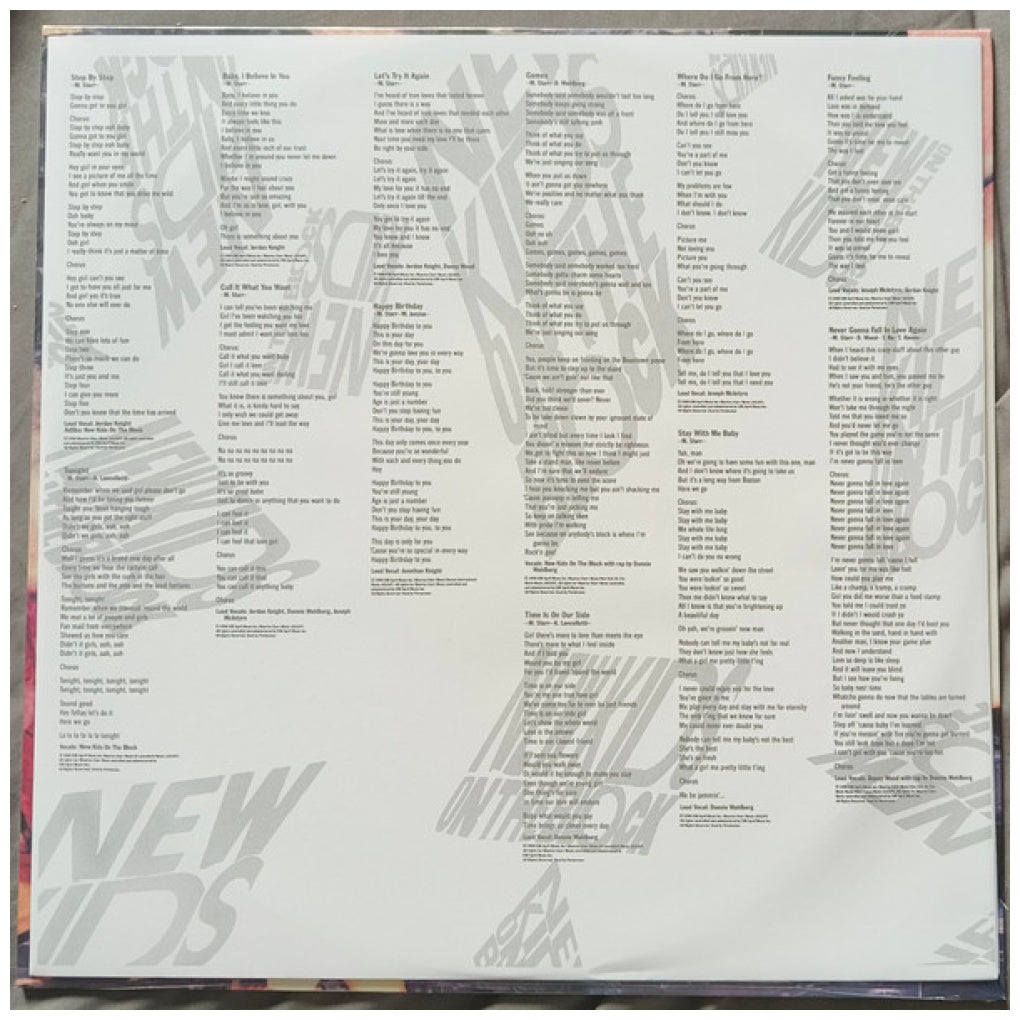 NEW KIDS ON THE BLOCK - STEP BY STEP (35TH ANNIVERSARY EDITION) (2025) | VINILO