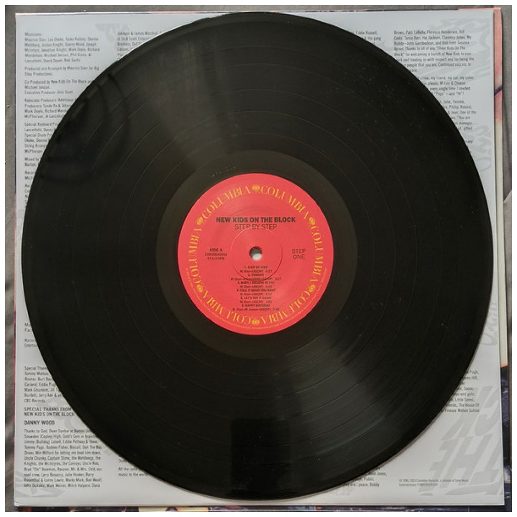NEW KIDS ON THE BLOCK - STEP BY STEP (35TH ANNIVERSARY EDITION) (2025) | VINILO