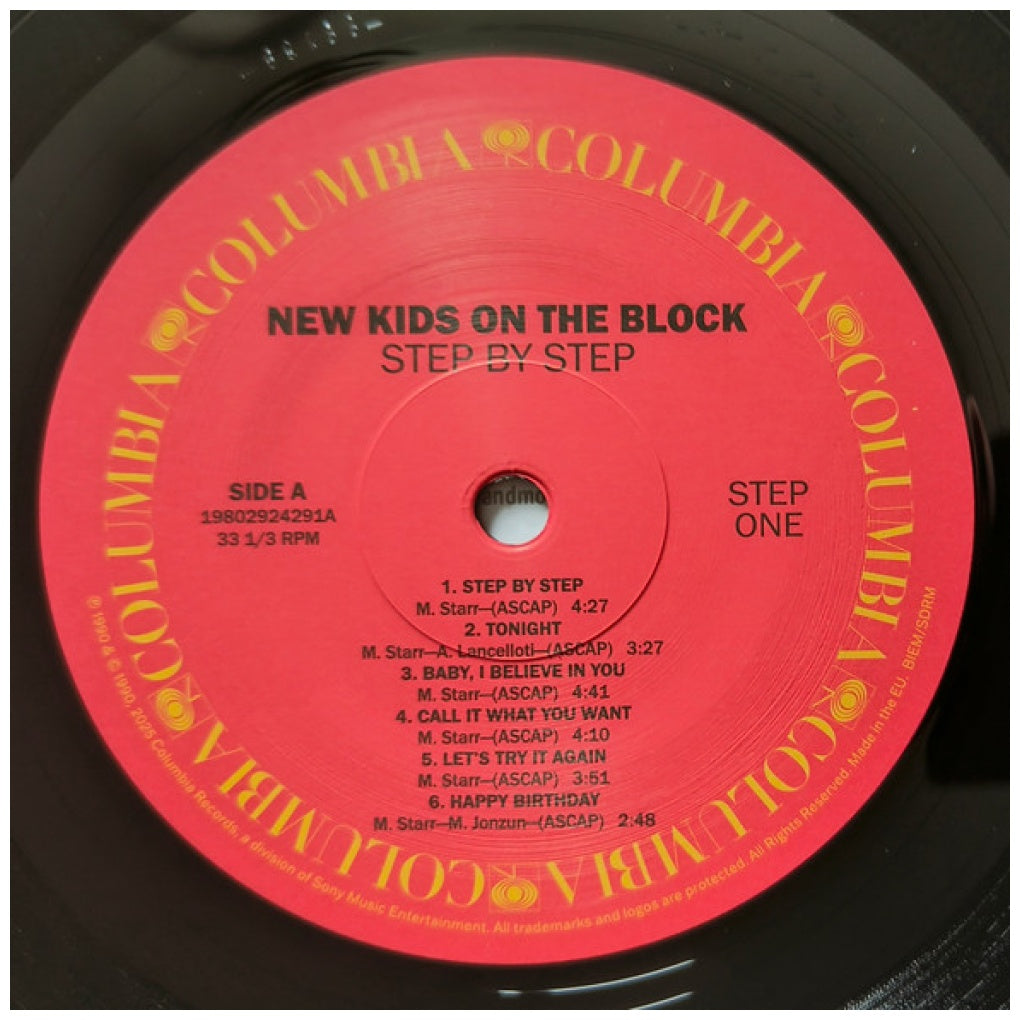 NEW KIDS ON THE BLOCK - STEP BY STEP (35TH ANNIVERSARY EDITION) (2025) | VINILO