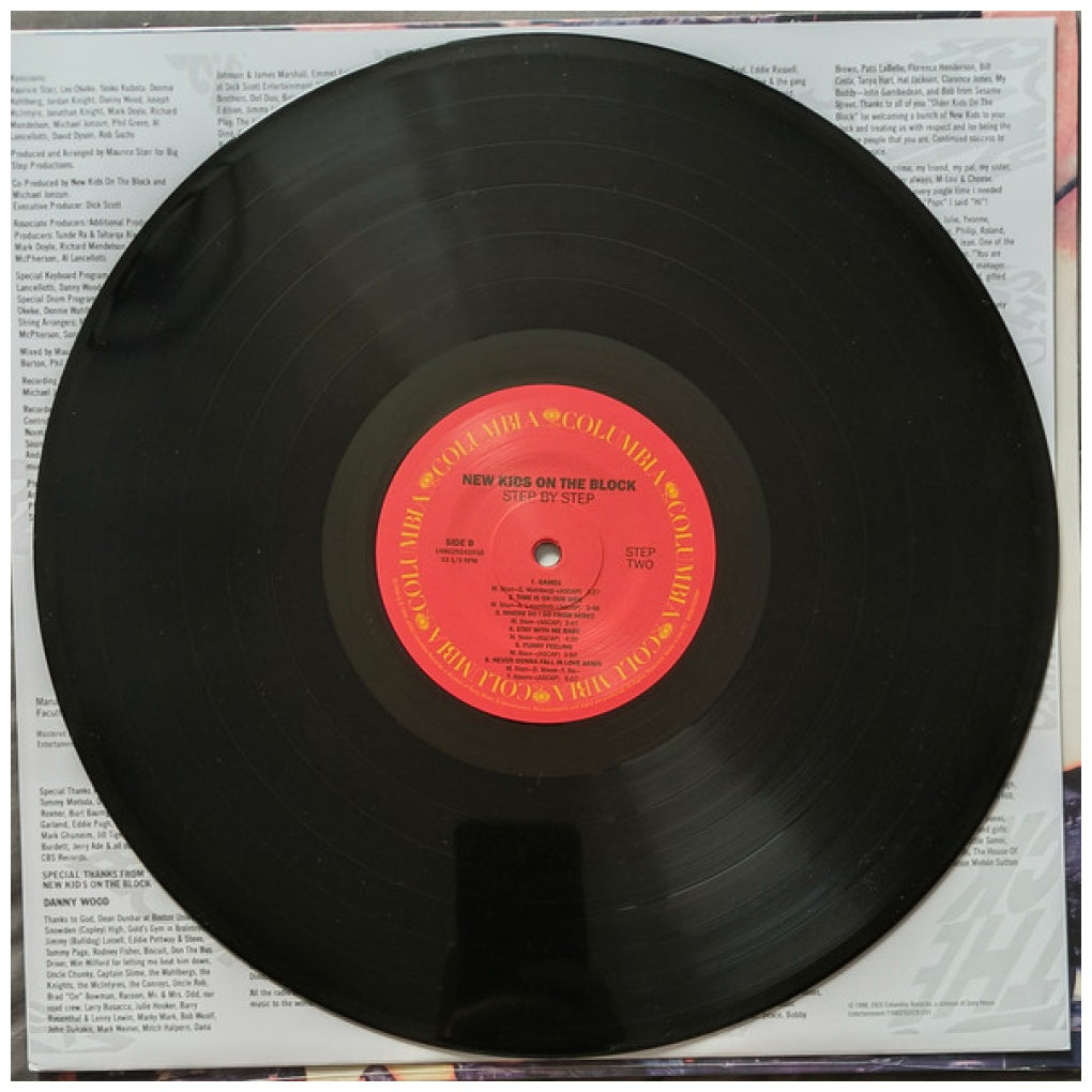 NEW KIDS ON THE BLOCK - STEP BY STEP (35TH ANNIVERSARY EDITION) (2025) | VINILO
