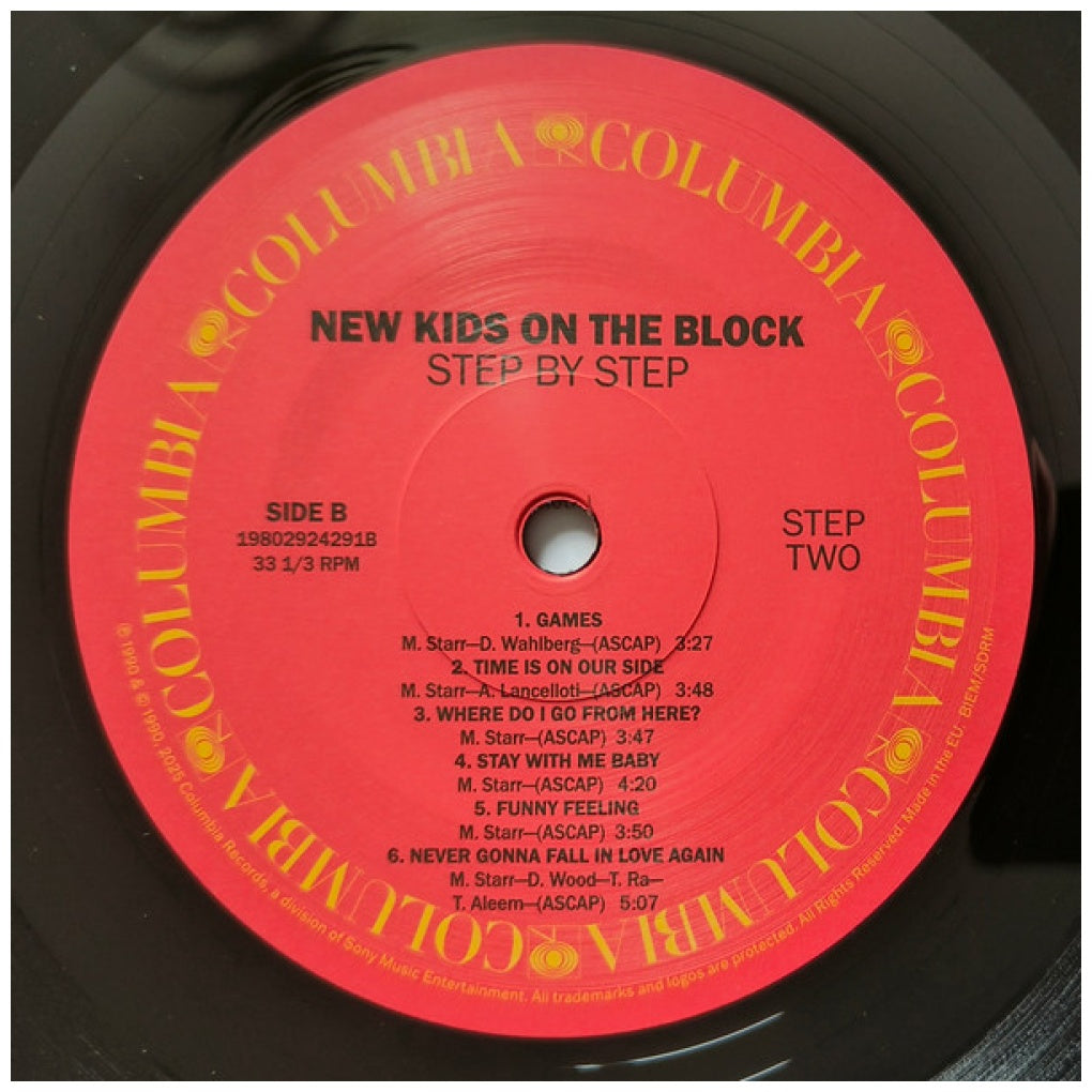 NEW KIDS ON THE BLOCK - STEP BY STEP (35TH ANNIVERSARY EDITION) (2025) | VINILO