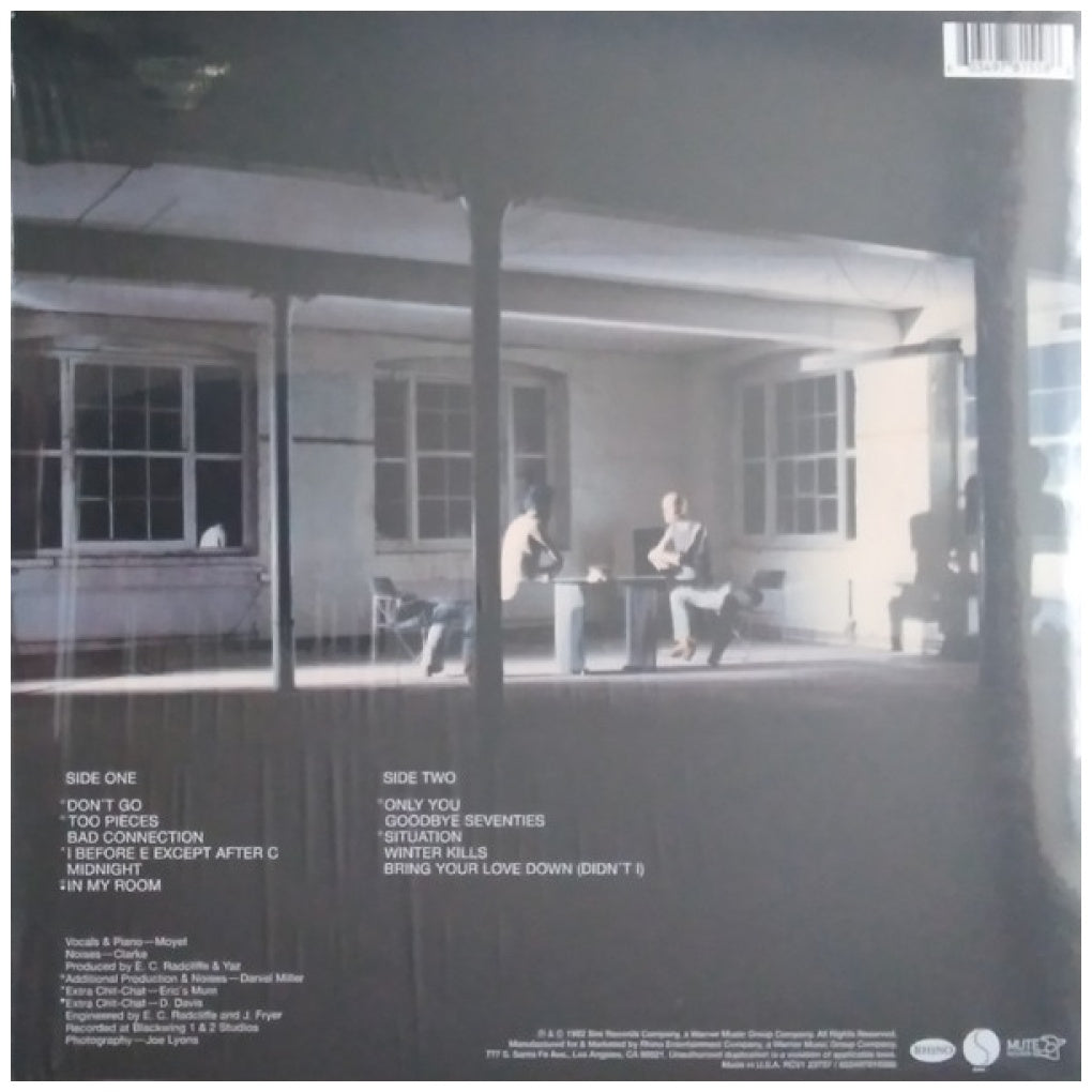 YAZOO - UPSTAIRS AT ERIC'S (ULTRA CLEAR VINYL) (2025) | VINILO