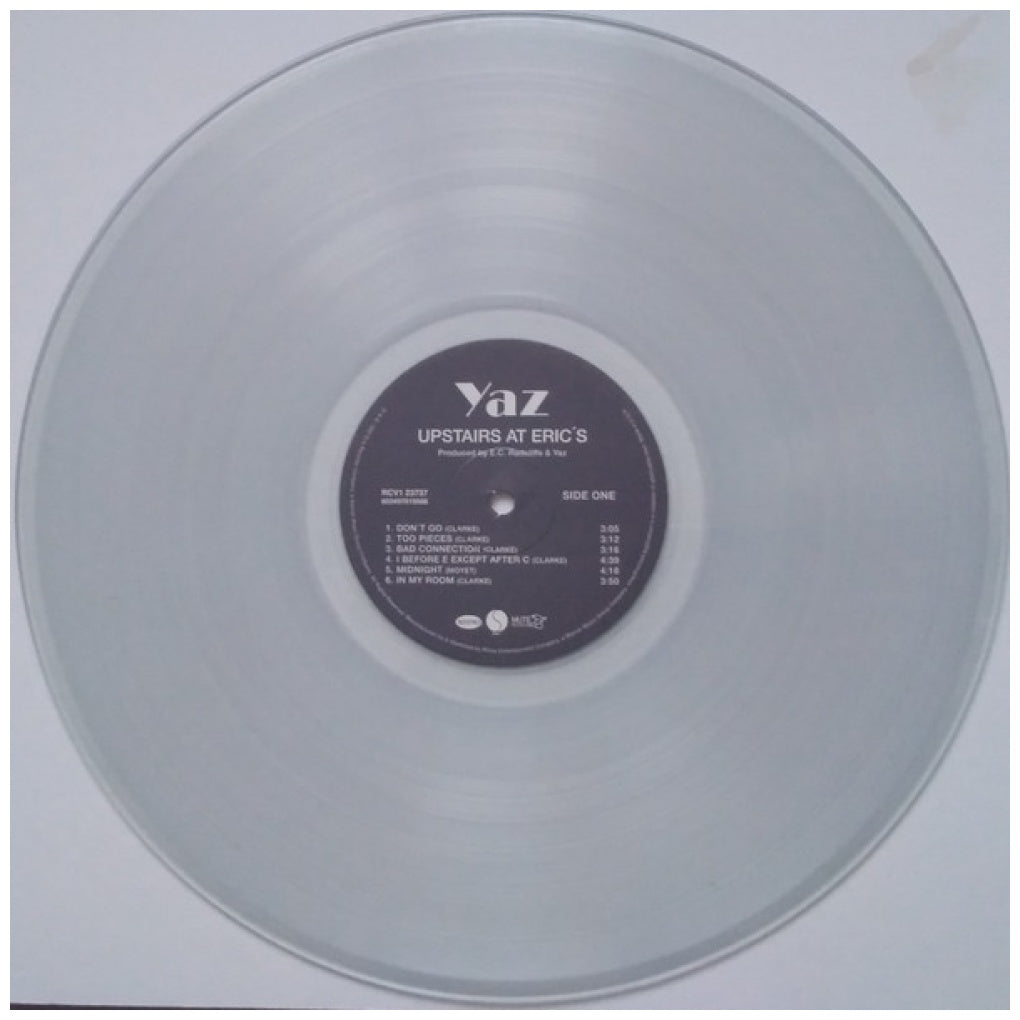 YAZOO - UPSTAIRS AT ERIC'S (ULTRA CLEAR VINYL) (2025) | VINILO