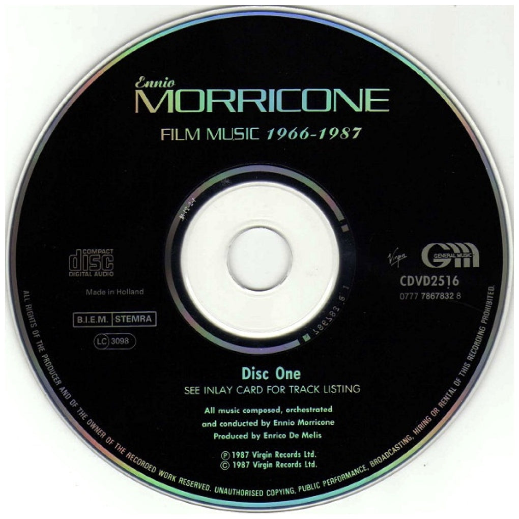 ENNIO MORRICONE - FILM MUSIC 1966-1987 (2CD) | CD