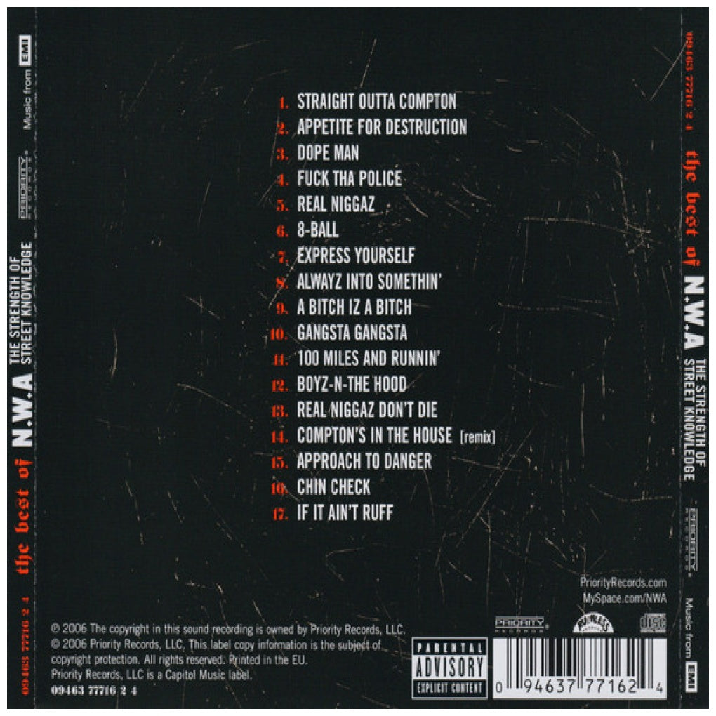 N.W.A. - BEST OF N.W.A: THE STREET KNOWLEDGE | CD
