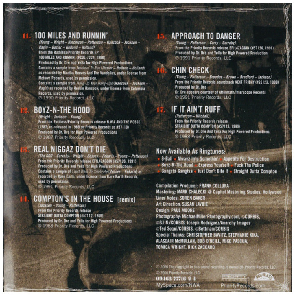 N.W.A. - BEST OF N.W.A: THE STREET KNOWLEDGE | CD