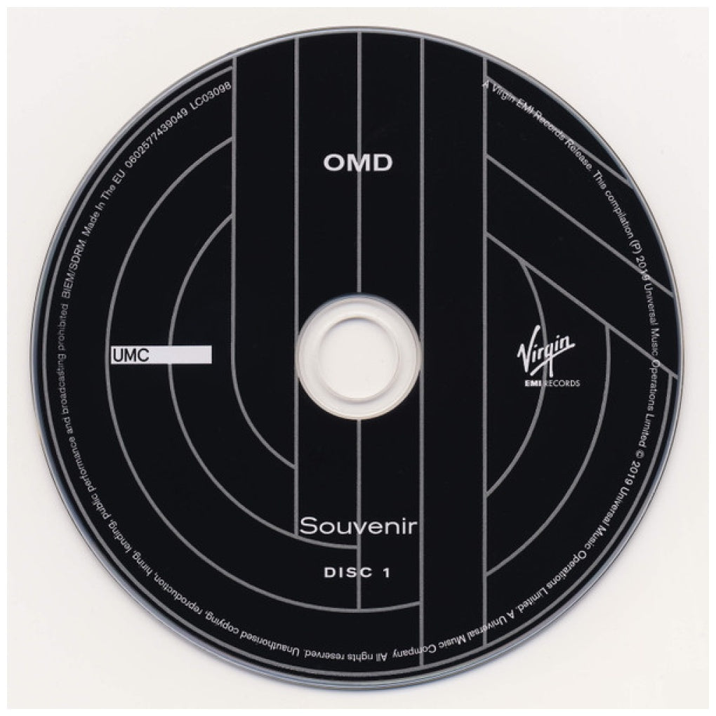 ORCHESTRAL MANOEUVRES IN THE DARK - SOUVENIR: THE SINGLES (2CD) | CD