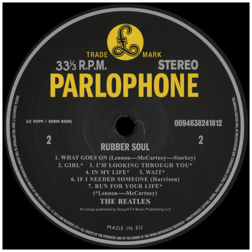 BEATLES - RUBBER SOUL | VINILO