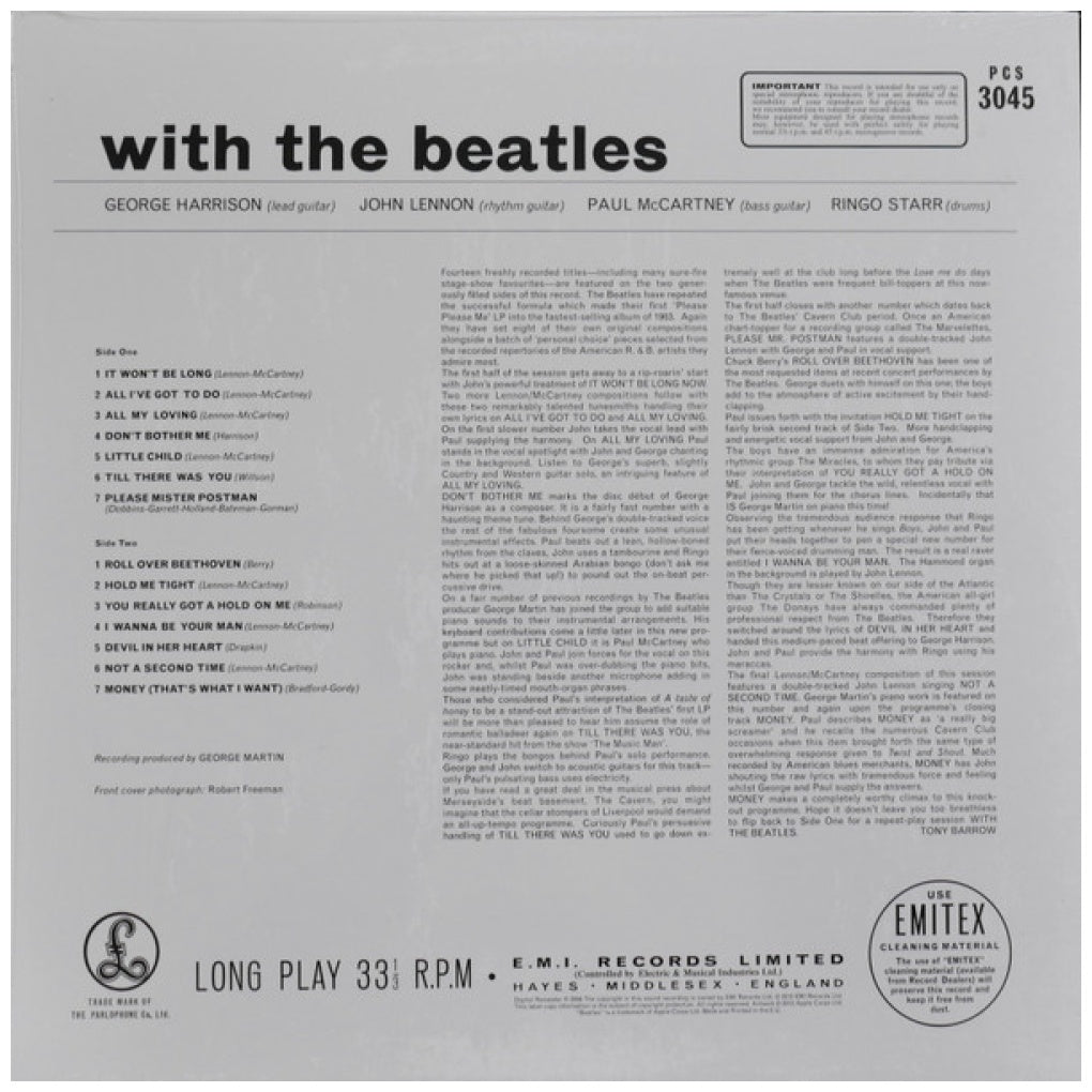 BEATLES - WITH THE BEATLES | VINILO