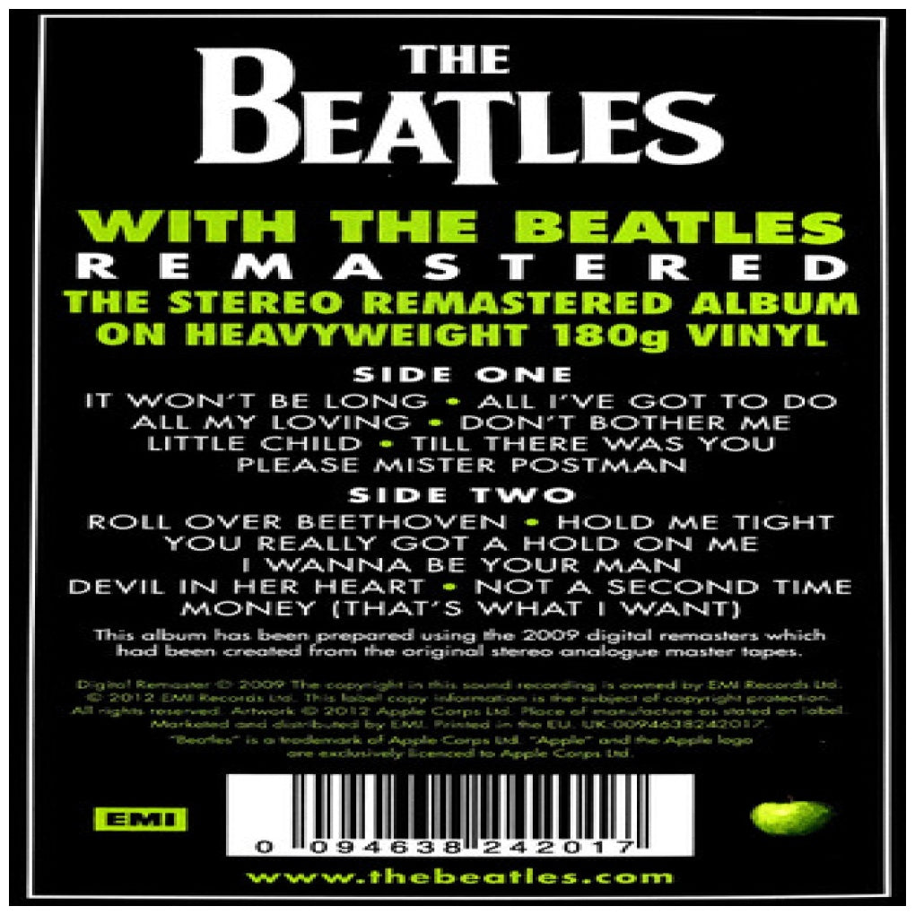 BEATLES - WITH THE BEATLES | VINILO