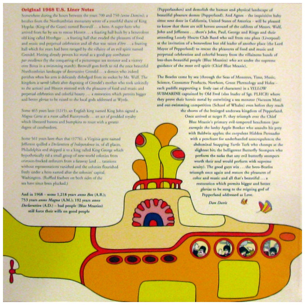 BEATLES - YELLOW SUBMARINE | VINILO