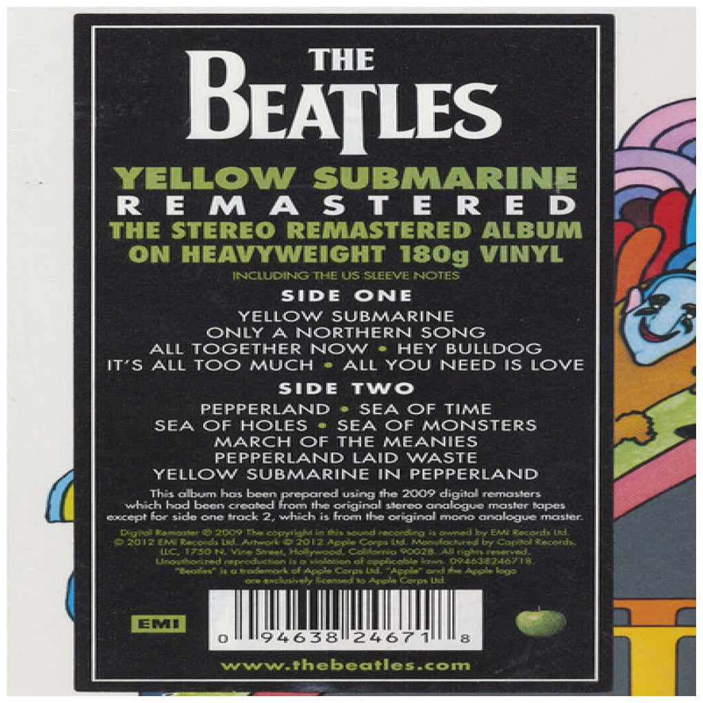 BEATLES - YELLOW SUBMARINE | VINILO