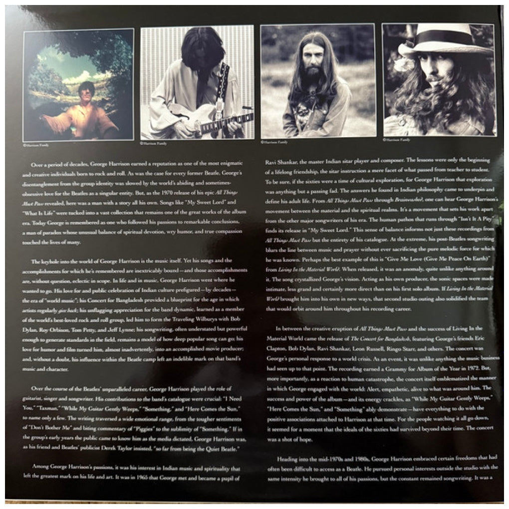 GEORGE HARRISON - LET IT ROLL: SONGS BY GEORGE HARRISON (2LP) | VINILO