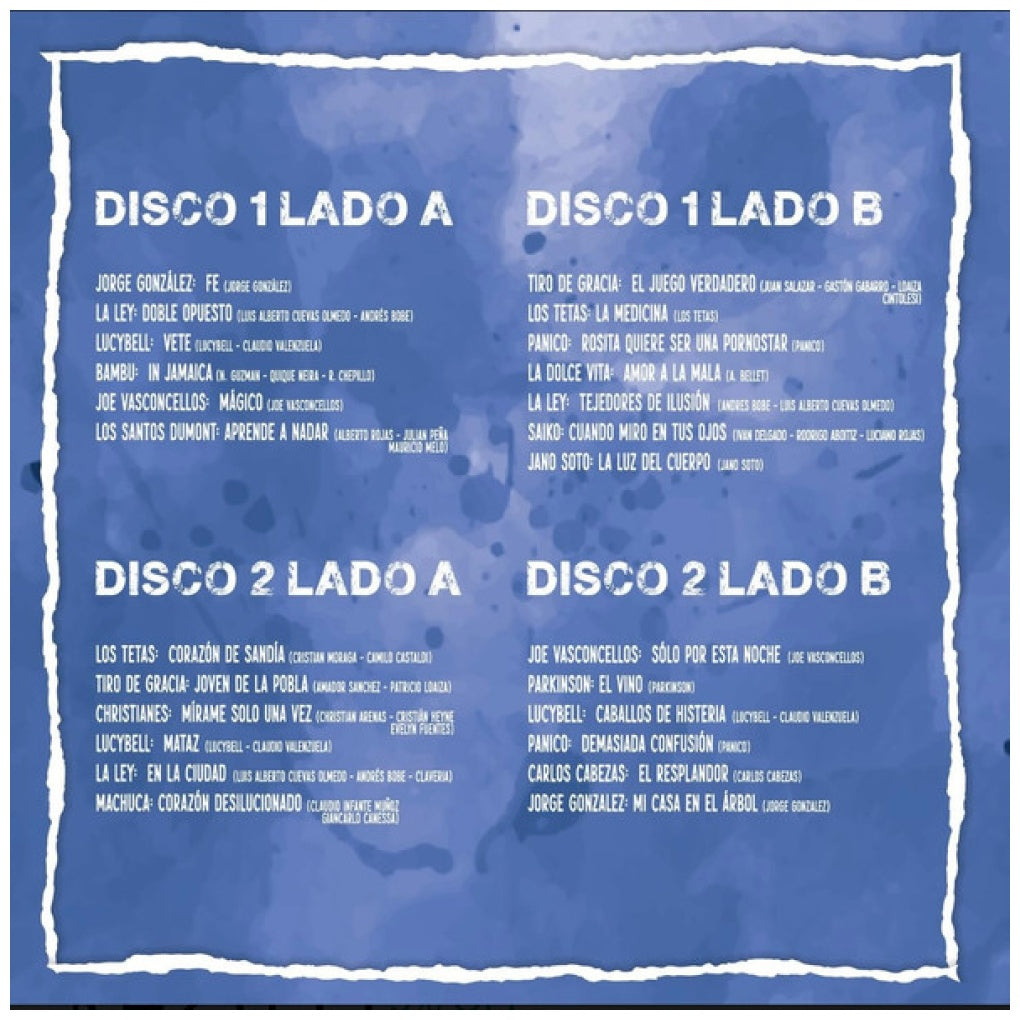 ROCK CHILENO DE LOS 90 - VARIOS ARTISTAS (2LP) | VINILO