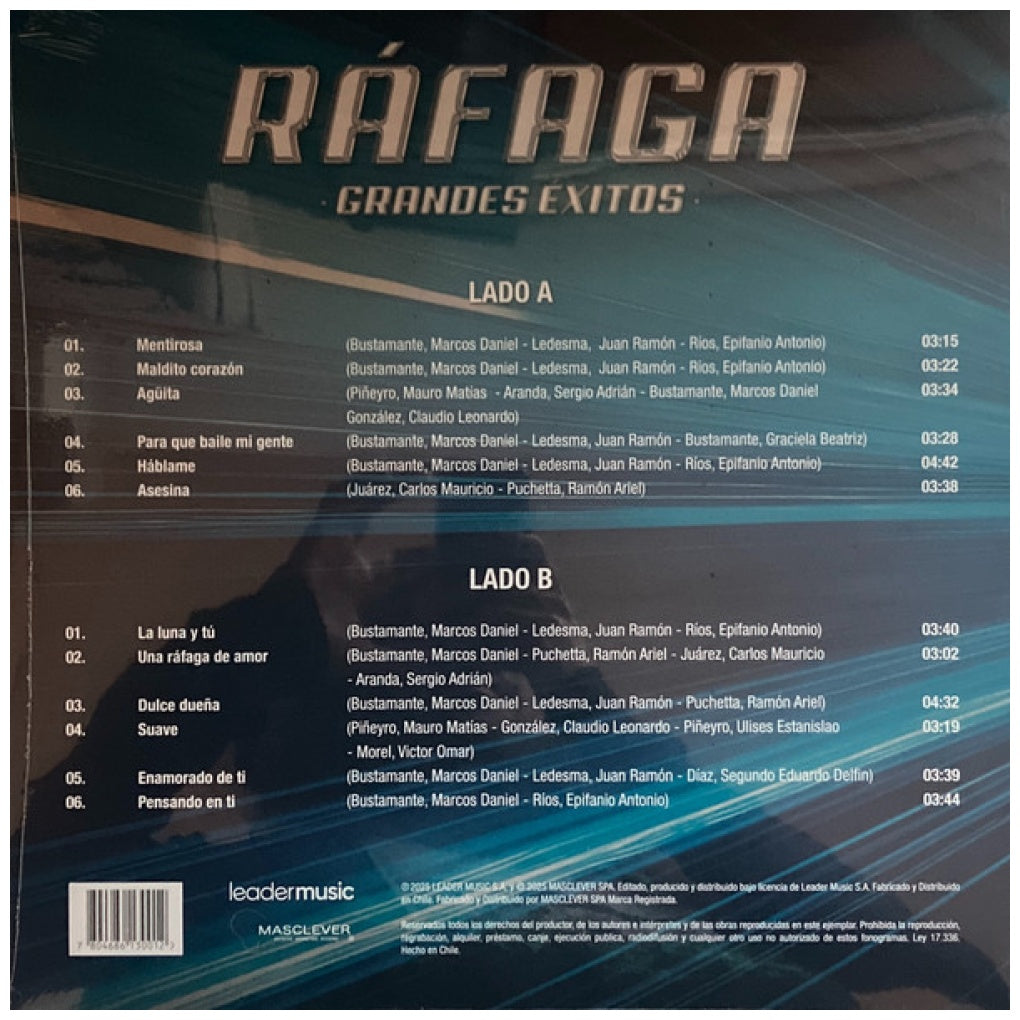 RAFAGA - GRANDES EXITOS | VINILO