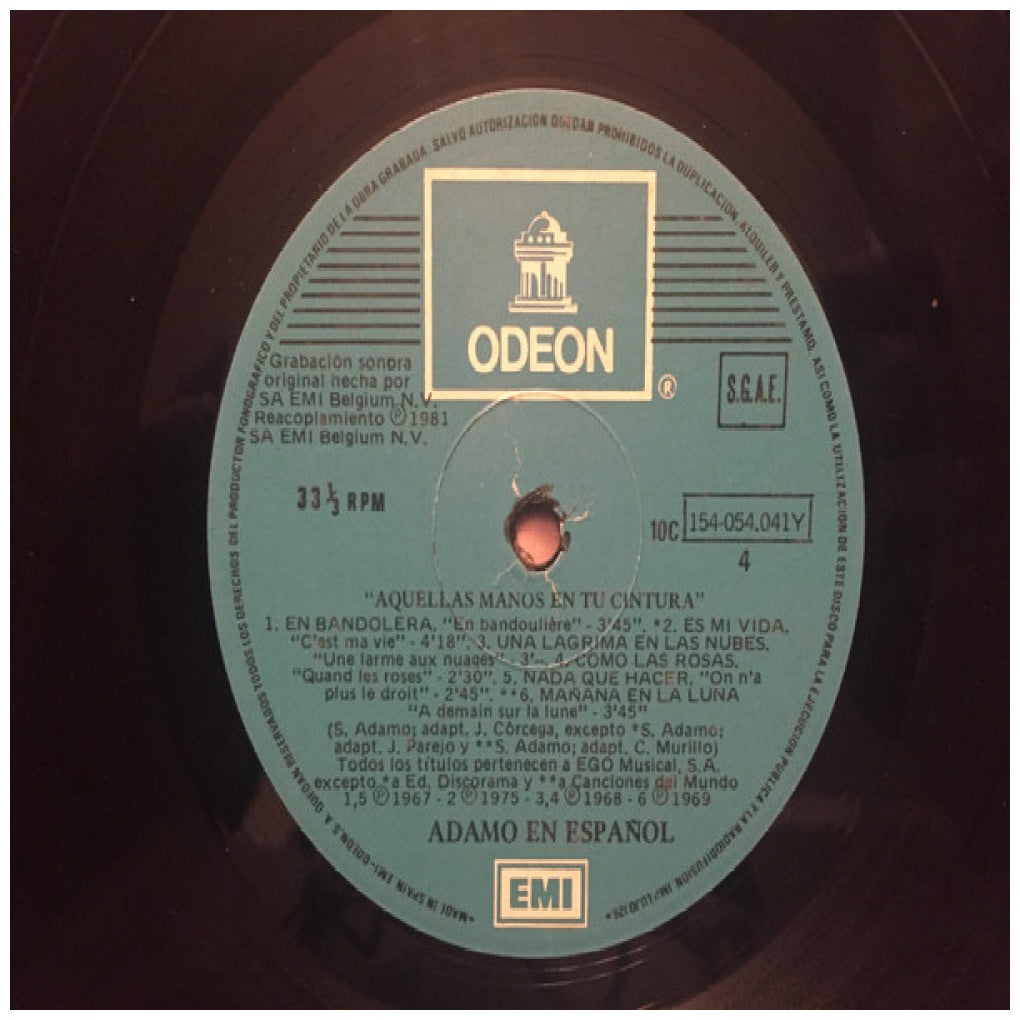 ADAMO - ADAMO EN ESPAÑOL (2LP) | VINILO USADO