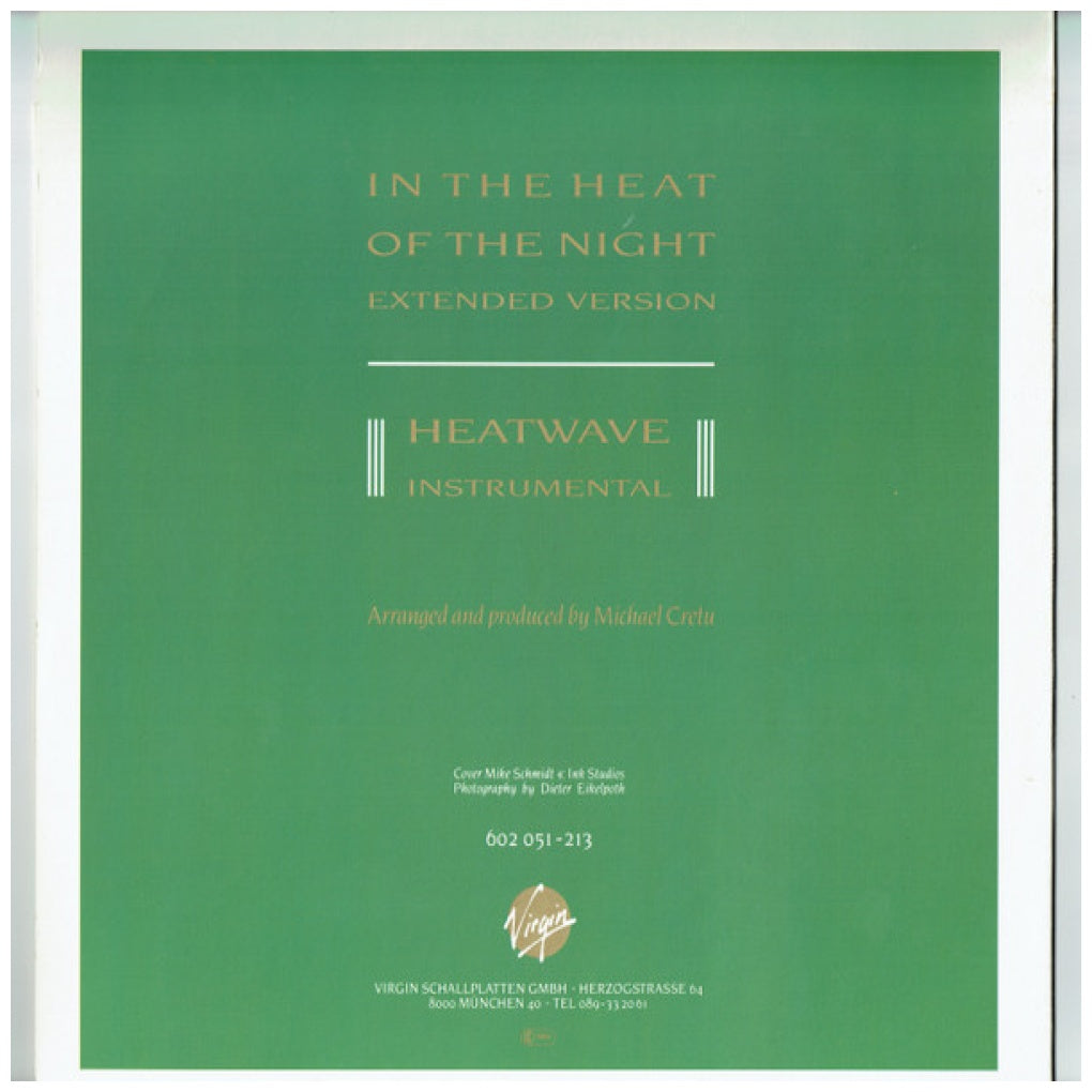 SANDRA - IN THE HEAT OF THE NIGHT | 12" MAXI SINGLE VINILO USADO