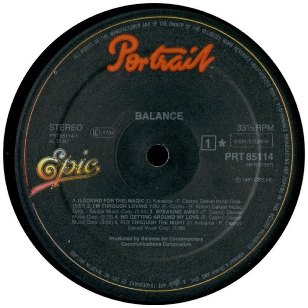 BALANCE - BALANCE | VINILO USADO