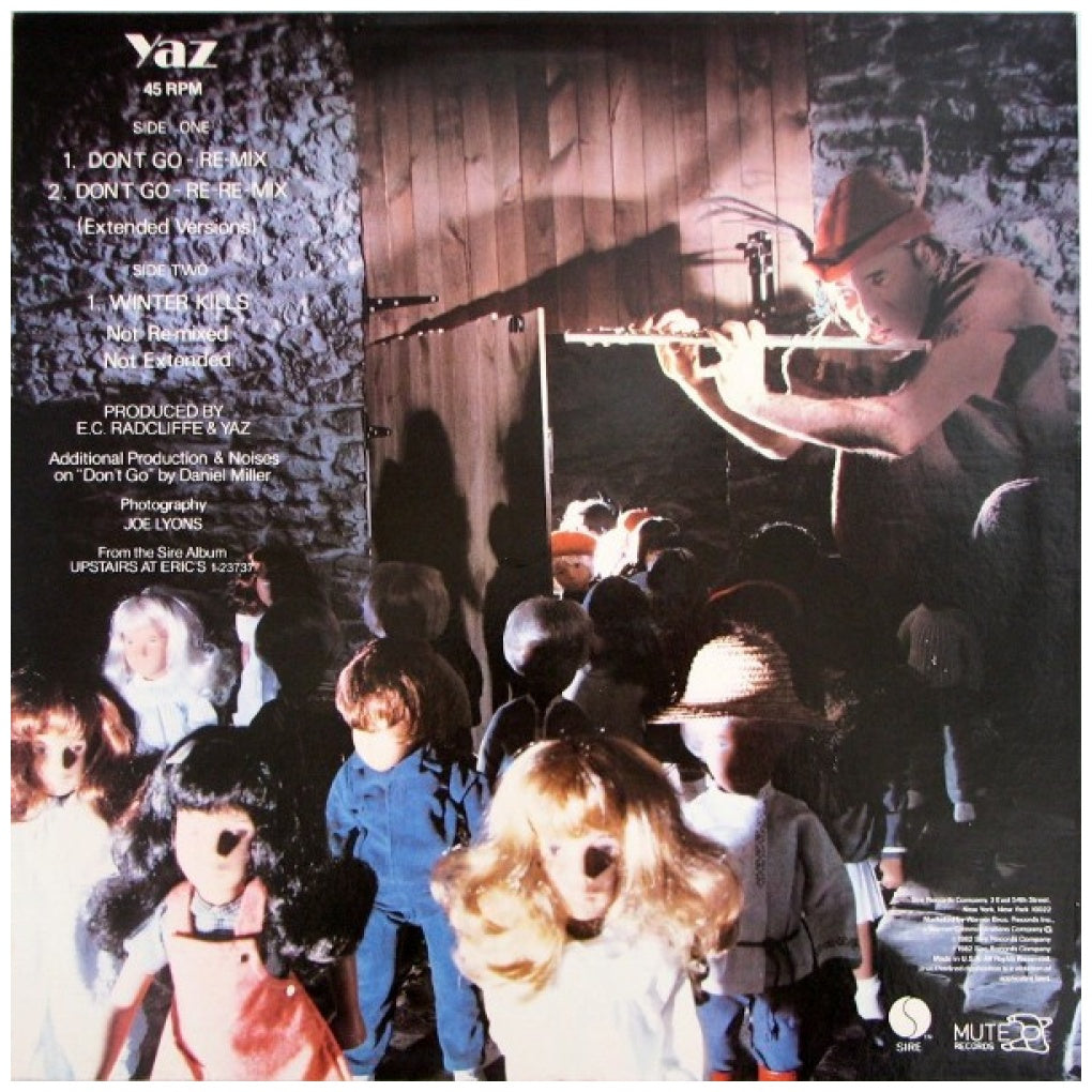 YAZ - DON'T GO RE MIXES | 12" MAXI SINGLE VINILO USADO