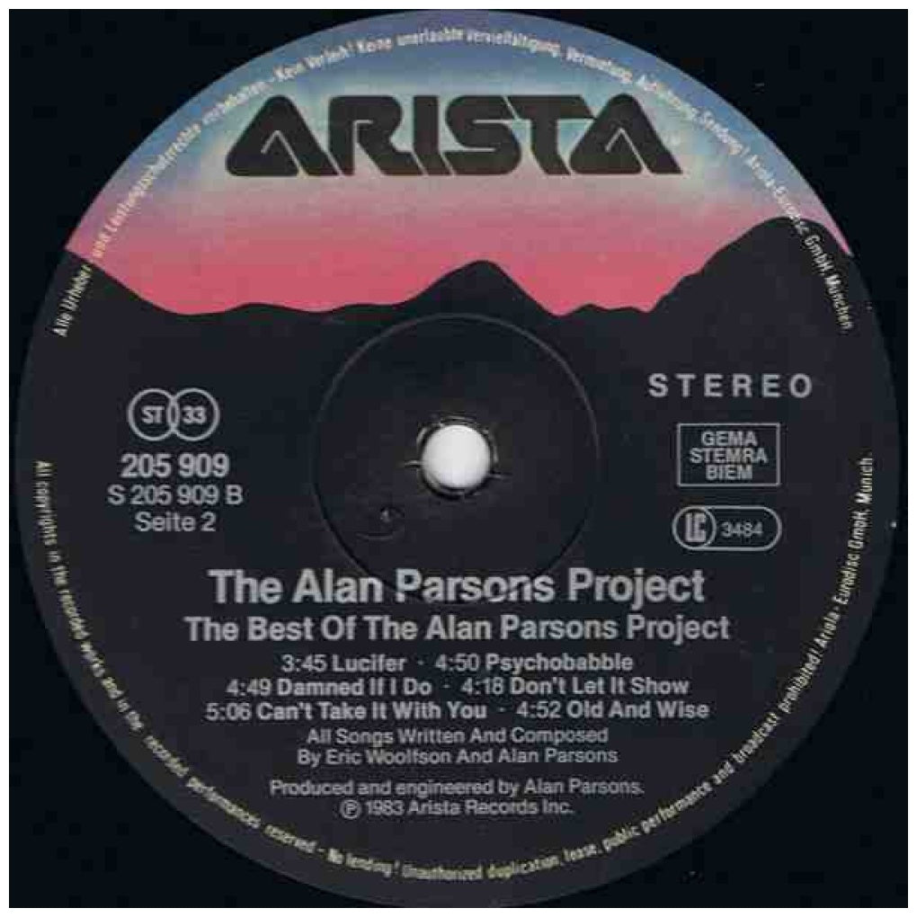 ALAN PARSONS PROJECT - THE BEST OF | VINILO USADO