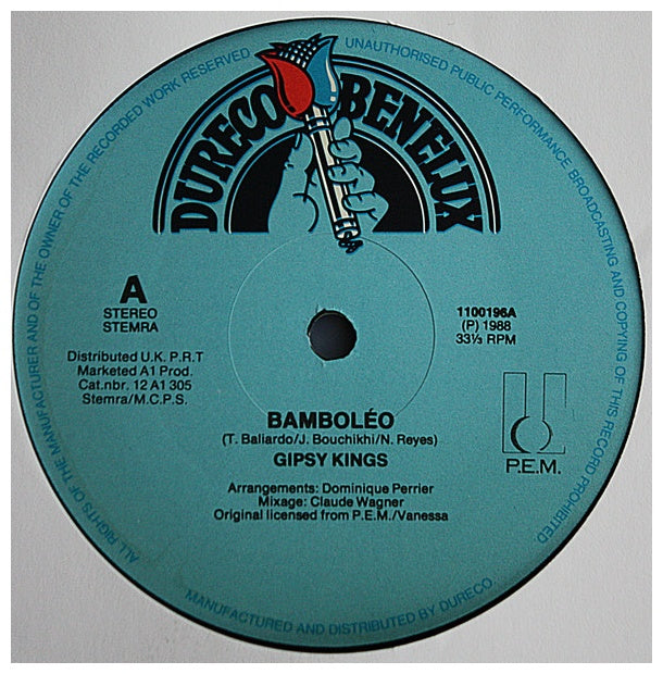 GIPSY KINGS - BAMBOLEO | 12 MAXI SINGLE VINILO USADO