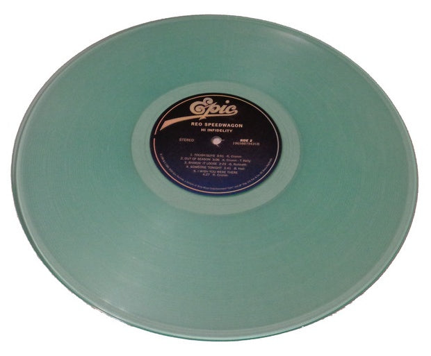 REO SPEEDWAGON - HI INFIDELITY (SEAGLASS VINYL) | VINILO