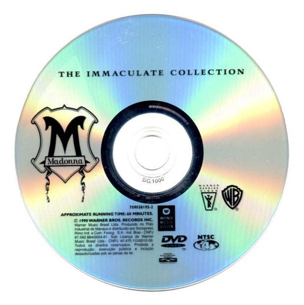 MADONNA - THE IMMACULATE COLLECTION | DVD