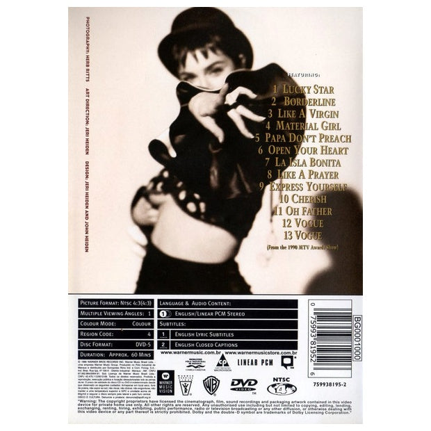 MADONNA - THE IMMACULATE COLLECTION | DVD