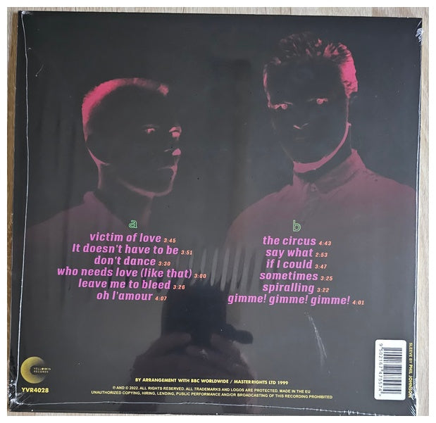 ERASURE - VICTIMS OF LOVE (YELLOW VINYL) | VINILO