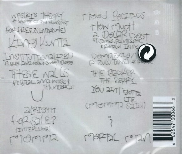 KENDRICK LAMAR - TO PIMP A BUTTERFLY | CD