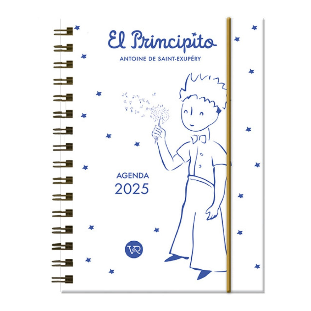 AGENDA EL PRINCIPITO 2025: BLANCA (TAPA RUSTICA) - ANTOINE DE SAINT-EXUPERY | LIBRO