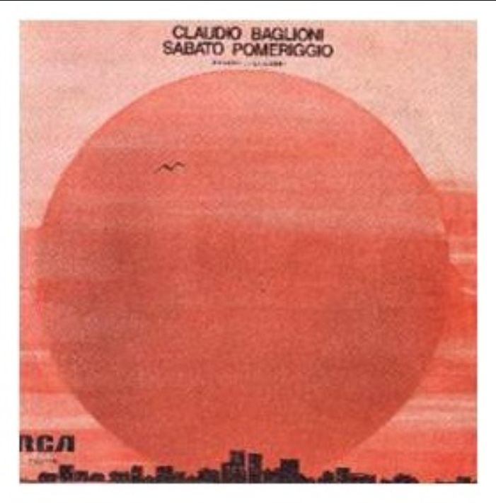 CLAUDIO BAGLIONI - SABATO POMERIGGIO | 7" SINGLE VINILO USADO