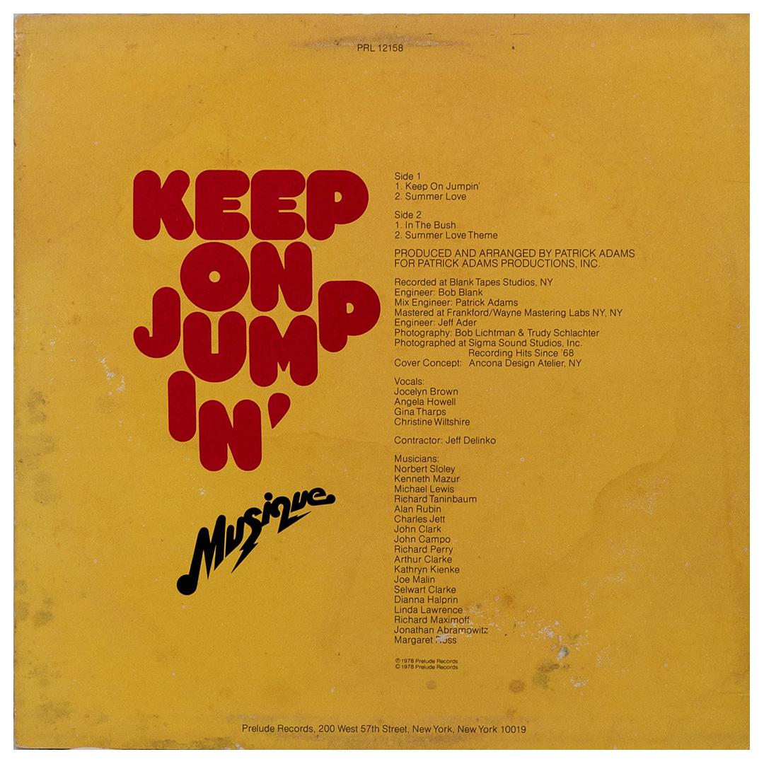 MUSIQUE - KEEP ON JUMPIN | VINILO USADO