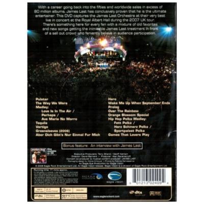 JAMES LAST - LIVE AT THE ROYAL ALBERT HALL | DVD