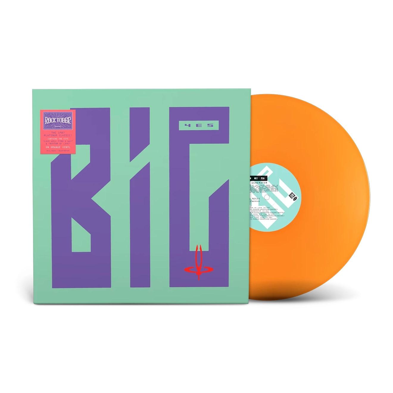 (PREVENTA) YES - BIG GENERATOR (RKTBR25) (ORANGE/BRICK & MORTAR EXCLUSIVE VINYL) | VINILO