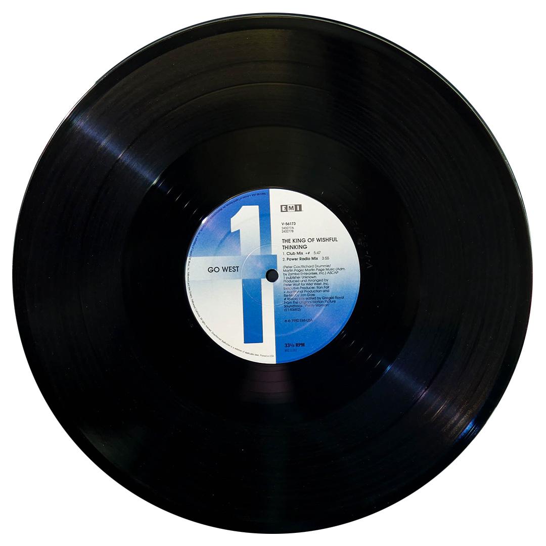 GO WEST - KING OF WISHFUL THINKING | 12" MAXI SINGLE USADO