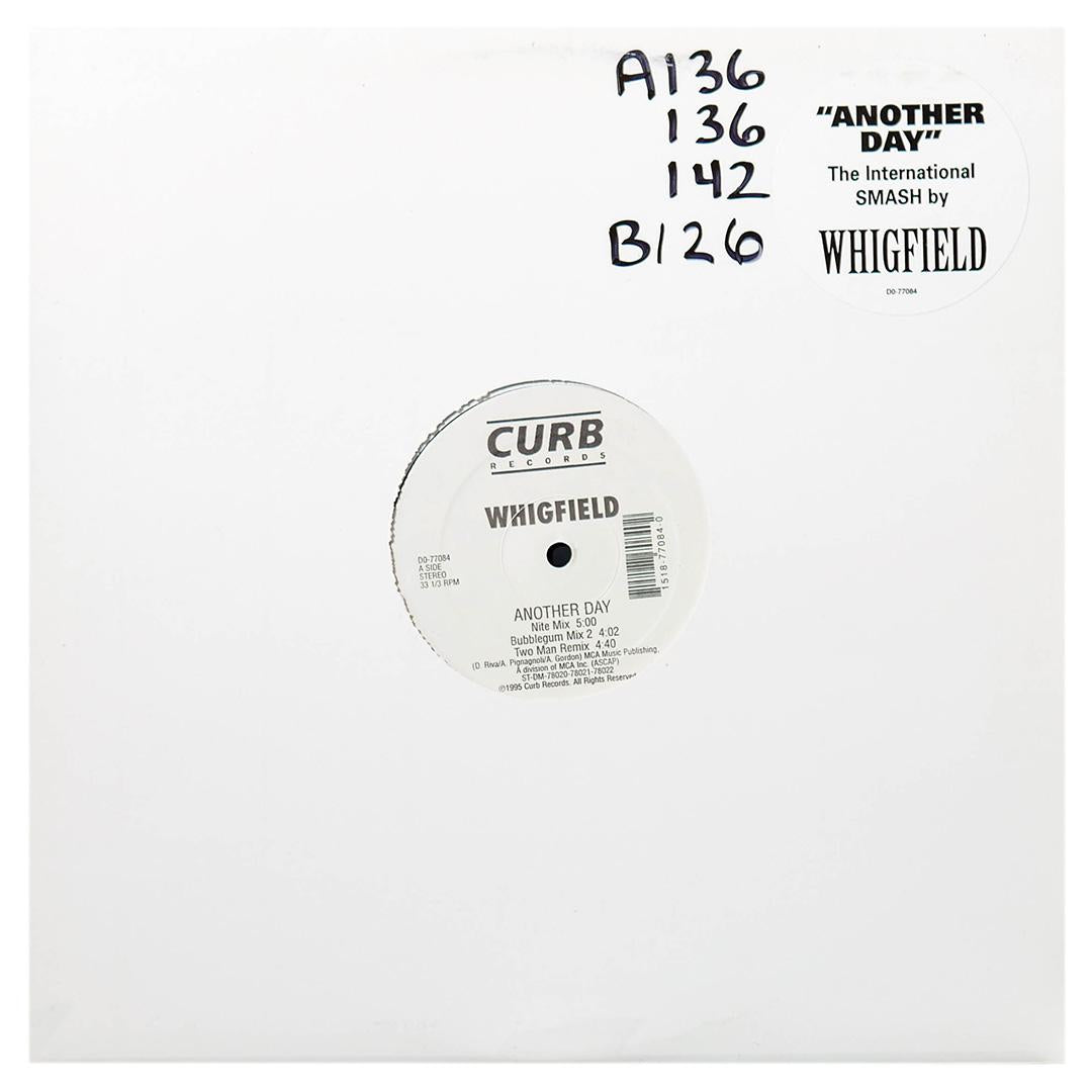 WHIGFIELD - ANOTHER DAY | 12" MAXI SINGLE USADO