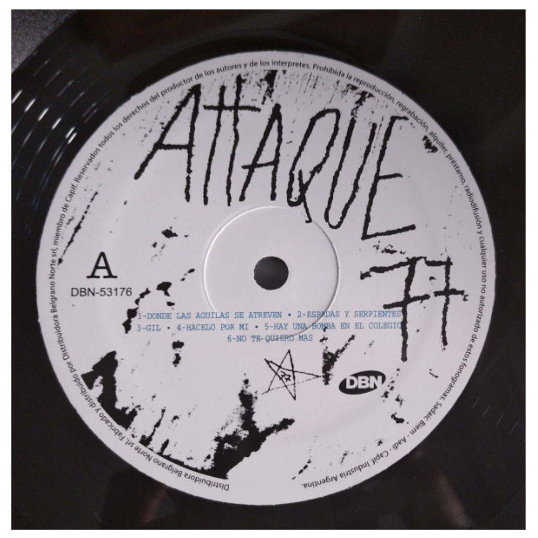 ATTAQUE 77 - 89/92 | VINILO