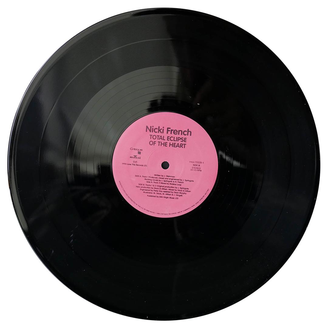NICKI FRENCH - TOTAL ECLIPSE OF THE HEART | 12" MAXI SINGLE USADO