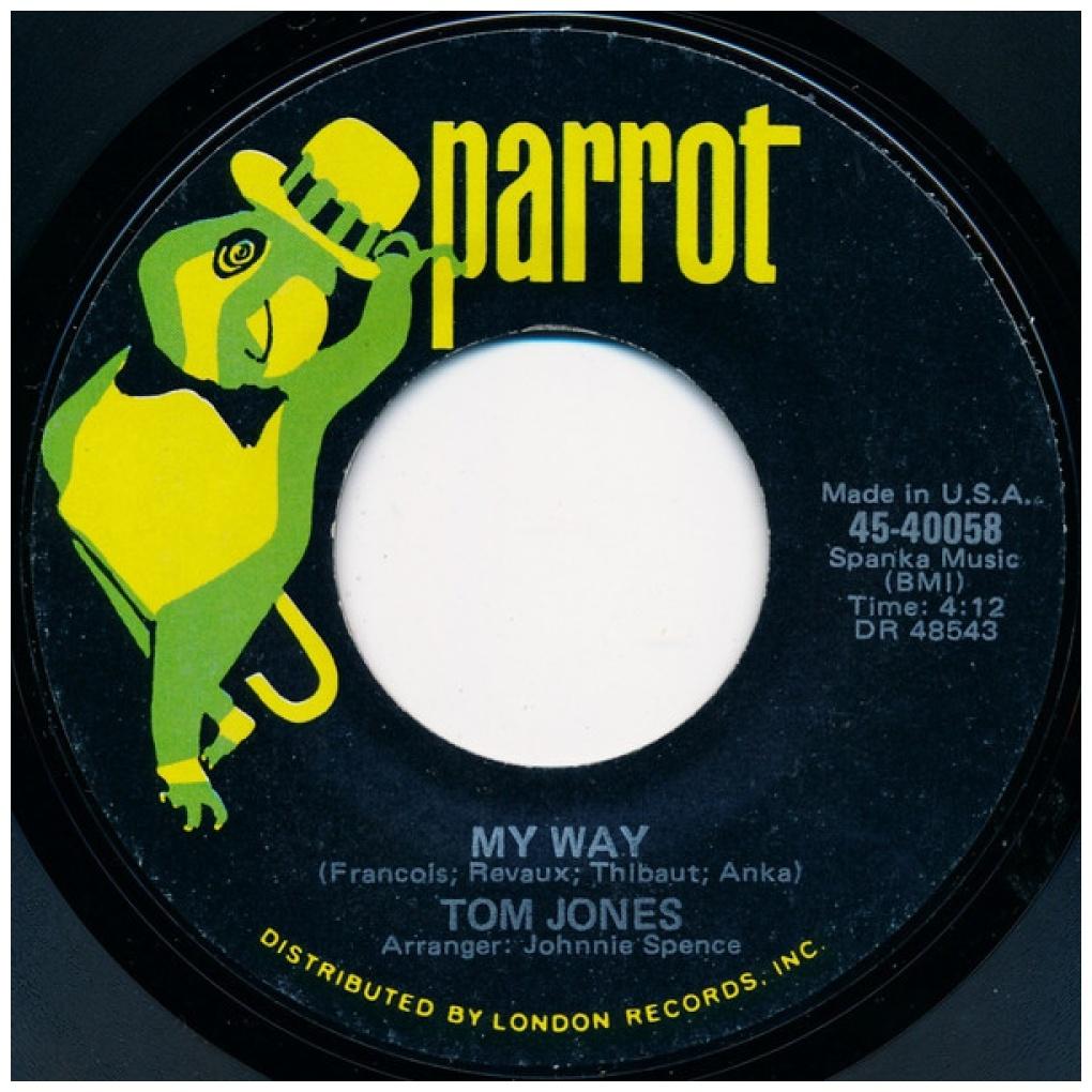 TOM JONES - SHE'S A LADY | 7" SINGLE USADO
