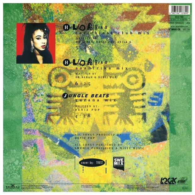 DR. ALBAN FT. LEILA K - HELLO AFRIKA | 12" MAXI SINGLE USADO