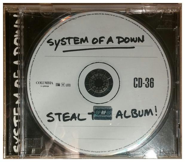 SYSTEM OF A DOWN - STEAL THIS ALBUM | CD