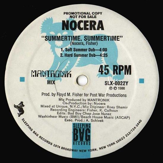 NOCERA - SUMMERTIME,SUMMERTIME (PROMO) | 12 MAXI SINGLE USADO