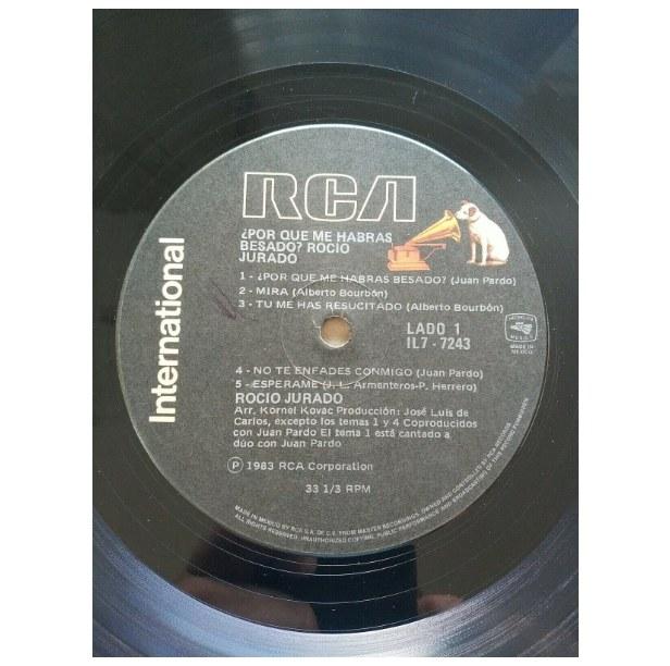 ROCIO JURADO - POR QUE ME HABRAS BESADO | VINILO USADO