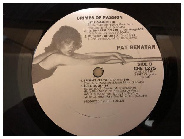 PAT BENATAR - CRIMES OF PASSION | VINILO USADO